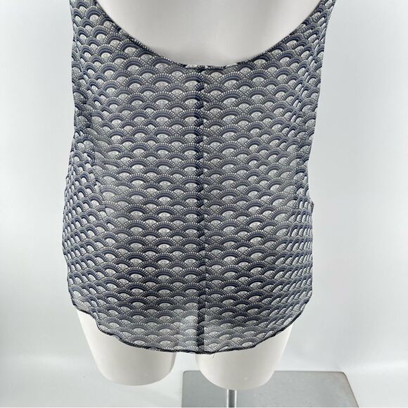 Urban Outfitters Nom De Plume Sleeveless Sheer Pullover Back Cutout Top Large - Picture 9 of 16